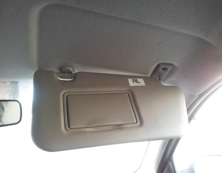 Nissan Micra E sun-visor-driver-side